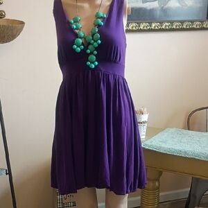Charlotte Russe Purple Mini Dress